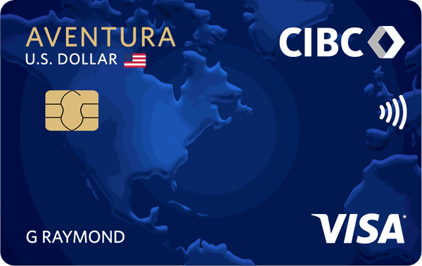 CIBC U.S. Dollar Aventura Gold Visa Card